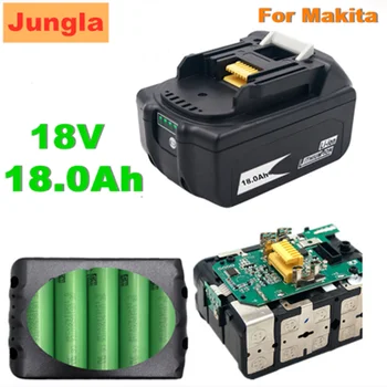 Noi 18V 18.0 Ah Baterie Reîncărcabilă Li-Ion Baterie Înlocuire Instrument de Putere a Bateriei pentru MAKITA BL1880 BL1860 BL1830+4A încărcător