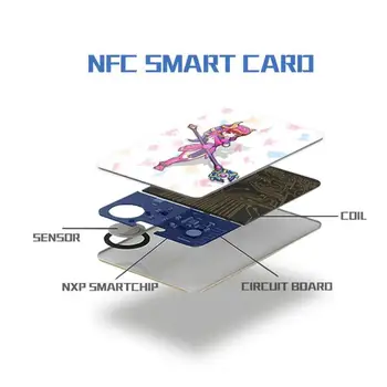 ALLOYSSED 22buc NTAG215 Tag NFC Card de Joc Pentru amiibo Jocul the Legend of Zelda gură de Sălbăticie Mini-Card Pentru Nintend Comutator NS