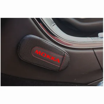 De înaltă Calitate din Piele Pernă Picior Genunchi Pad Portiera brațul pad Interior Accesorii Auto Pentru Opel Mokka