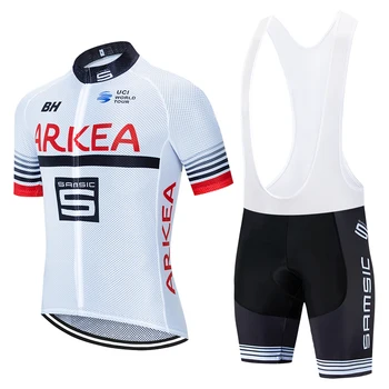 2020 ECHIPA ARKEA Haine de Ciclism jersey Biciclete Pads Mens Ropa Ciclismo Biciclete de vara tricou pro Tricouri de Ciclism gel de biciclete pantaloni scurți