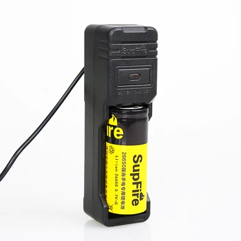 Supfire Incarcator USB Încărcător de Baterii Inteligent AC16 18650 26650 18350 14500 16340 18490 10440 Lanterna Reîncărcabilă Încărcător de Baterie