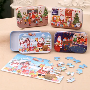 Copii De Crăciun, Cadou Jucarii Puzzle An Nou Fericit Crăciun Fericit 2020 Jucărie De Învățământ Pentru Copii Cadou De Crăciun Noel Natal Oferta