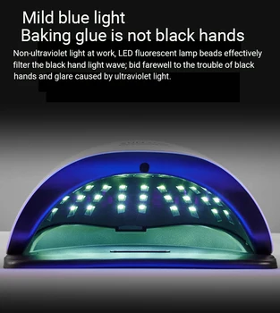 SOARELE X7 Max Lampa LED UV Puternice 180W Lampa de Unghii Upgrade iute Uscat Unghii Gel Uscător de Lampa Profesionala Fototerapie Manichiura Lampa