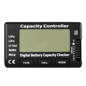 Universal RC CellMeter-7 Digital Baterie de Capacitate Checker Pentru LiPo Viața Li-ion Nicd NiMH Tensiune Acumulator Tester de Verificare