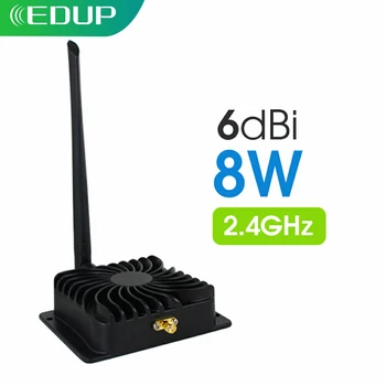 EDUP 8W Wifi Amplificator de Putere de 2.4 GHz 802.11 b/g/n Wifi Repetor de Semnal Router Extinde Gama de Rapel de 6dBi Antena Wireless Adapter