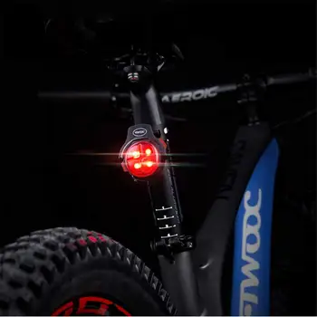 TWOOC Biciclete Lumina de Frână 2019 Wireless rezistent la apa Ciclu de Frână Lampa de 90 de Grade Ajusta USB de Încărcare Bicicleta Lampa