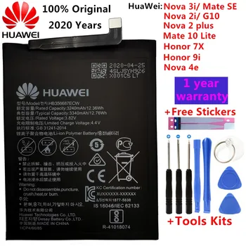 Bateria originala HB356687ECW Pentru Huawei Nova 2i 2S 2Plus 3i 4e Huawei P30 Lite Mate SE G10 Mate 10 Lite Onoare 7X Onoare 9i +Instrumente