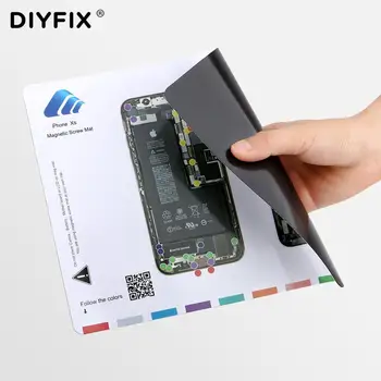 Profesionale Magnetic Șurub Ghid Pad pentru iPhone X XR XS XS Max 7 8 Plus Șurub Keeper Graficul Mat Telefon Mobil de Reparații Set