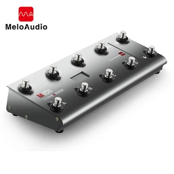 MIDI Comandantul Chitara Portabil USB Midi Foot Controller Cu 10 Foot Switch-uri 2 Expresia Efect Pedala de Mufe de 8 Gazdă Presetări