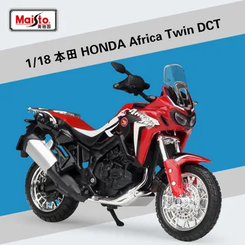 Maisto 1:18 turnat sub presiune Africa Twin DCT Motocicleta Sport din Aliaj de Metal de Curse de Motociclete Rutier Model