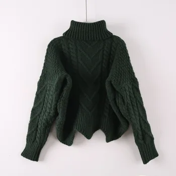 Roling pulover pulover femei lână groasă 2020 toamna iarna vrac poftă de mâncare tricot pulover haina îngroșarea student maree