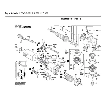AC220V-240V Rotor Rotor Ancora înlocuitor pentru BOSCH Polizor unghiular GWS850C GWS8-100 GWS8-125C GWS8-100CE GWS8-125 GWS8-125CE