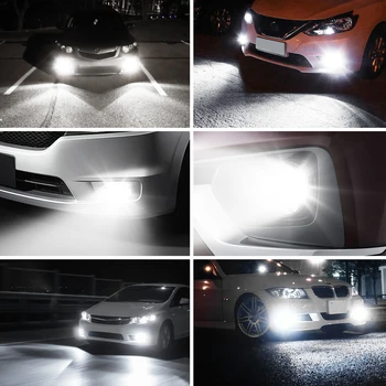 2x H8 H11 Canbus LED Lumina de Ceață Eroare Gratuite Auto Auto Lampă de Ceață Pentru Skoda Superb Octavia A7 5 2 Fabia Rapidă Auto Lumini