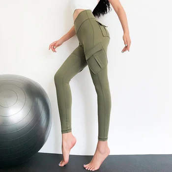 Noi Femeile Prada Scrunch Jambiere Talie Mare Yoga Legging Gym Push Up Pantaloni Sport Flex Fundul De Trening Femme Pantaloni De Marfă