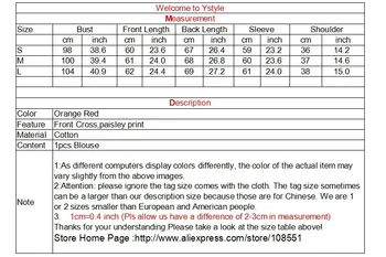 Femei Casual Paisley Print Bluza De Sex Feminin Față De Cruce Cu Maneci Lungi V-Neck Bumbac Asimetric Tricouri Topuri Blusas Primăvară Br312
