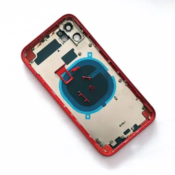 Pentru iPhone 11 11 Pro Spate Capac Baterie Caz Locuințe Șasiu Cadru de Mijloc Pentru iPhone 11 Pro Max Carcasa din Spate de Caz Cu CE