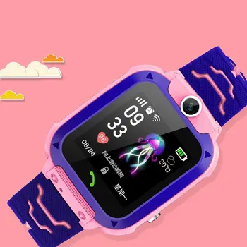 2020 Nou Q12 Ceas Inteligent Multifuncțional pentru Copii Ceas Digital Baby Watch Telefon IOS Android, Copii Jucărie Cadou Gel de Siliciu 2g