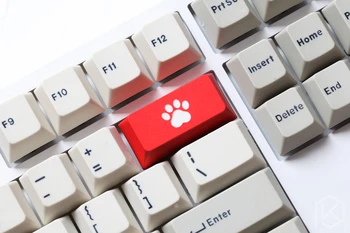 Noutatea cherry profil dip dye sculptura pbt tastelor pentru tastatura mecanica cu laser gravat legenda pisica pad backspace negru rosu albastru