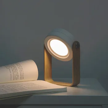Pliabil Atinge Estompat de Lectură a CONDUS Lumina de Noapte Felinar Portabil Lampa USB Reîncărcabilă Pentru copii Copii Cadou Noptiera Dormitor