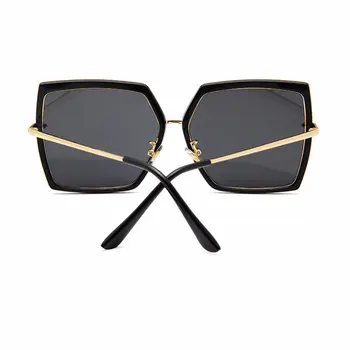 2020 Noua Moda Supradimensionat ochelari de Soare pentru Femei Brand Designer de Aliaj de sex Feminin de Ochelari de Soare Cadru Mare Gradient de sex Feminin Oculos UV400