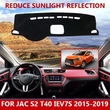 Pentru JAC S2 T40 iEV7S-2019 Dreapta la Stânga Conduce Bun Material Poliester Anti Lumina tabloul de Bord Masina Capac Mat