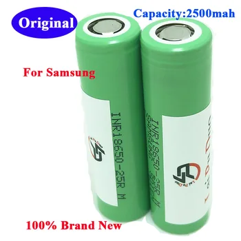 2 BUC/1LOT Original Pentru Samsung 18650 2500mAh INR18650-25RM 3.7 V li-ion 20A descărcare de gestiune 25R mare de scurgere 18650 baterie reîncărcabilă