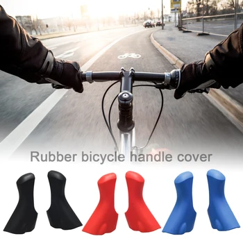 1 Pereche de Biciclete Mânere Road Rider Schimba Cover Capac de Protecție Pentru SHIMANO/Shimano 4700+5800+6800 Capac de Silicon Piese de Bicicletă