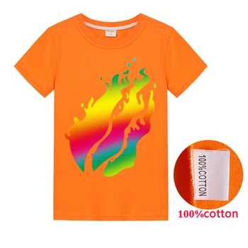 2020 Nou Prestonplayz de Vară pentru Copii Haine pentru Copii T-shirt-uri Baieti Tricouri YOUTUBE Gamer Stil Fete de Imprimare Topuri Baby Teuri Bluey