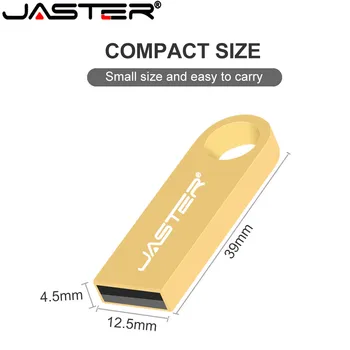JASTER Impermeabil Unitate Flash Metalenen Pen Drive de 4 Gb 8 Gb 16 Gb 32 Gb 64 Gb Pendrives waterdichte Stick Usb 2.0 stick de memorie