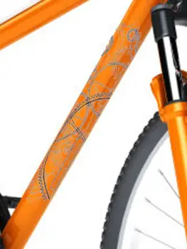 3D Mountain Bike Cadru de Protectie Autocolante Rezistente la Uzură Anti-Alunecare, Impermeabil Protector Biciclete Paster
