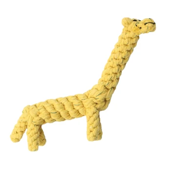 Caine Jucarie Girafa Papusa De Cânepă Frânghie Câini Remorcher Coarda Mestecați Jucării De Cainele 6181021 Animale De Companie Mesteca Consumabile