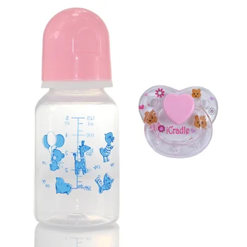 Papusa Reborn consumabile magnet dummy suzeta+sticla jucărie pentru renăscut baby
