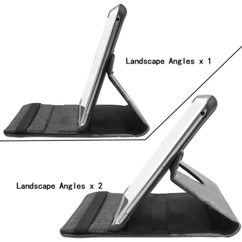360 de Rotație Tableta Caz pentru Apple /iPad 5/8/6/7 Gen/IPad Mini 4/5/IPad 2/3/4 Anti-Vibrații Coperta+ Stylus