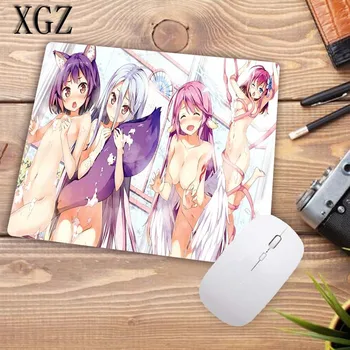 XGZ Anime Sexy Fată Mare pentru CSGO, DOTA L XXL Gaming Mouse Pad Laptop Tastatura Blocare Birou Marginea Non-alunecare de Cauciuc Mause Mat