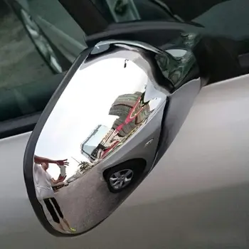 Pereche de masina exterior crom oglinda retrovizoare acoperă capace potrivite pentru peugeot 307 CC 407 SW STANGA + DREAPTA