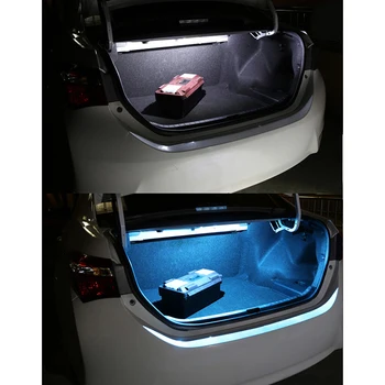 9X Alb Canbus led-uri Auto de interior lumini Pachet Kit Pentru Hyundai Santa Fe DM ix45 2013 2016 2017 2018 2019 2020
