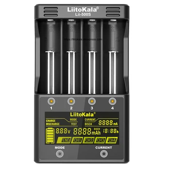 Liitokala Lii-PD4 Lii-S2 Lii-S4 Lii-500S 18650 Litiu baterie 3.7 V 21700 26650 25500 18500 20700 14500 16340 Baterie AA