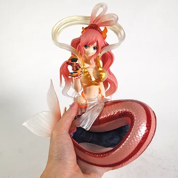 Una Bucata Shirahoshi cu Luffy din PVC Figura de Colectie Model de Jucărie