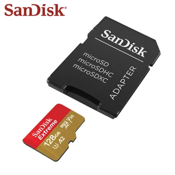 Original SanDisk A2 Class10 Card de Memorie de 64GB, 128GB Micro SD Card U3 V30 Card TF Carduri Flash pentru Samrtphone și PC de Masă