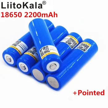 2020 NOU LiitoKala Baterie 18650 Capacitate 3.7 V, 2200 mAh Li-Po Baterie Reîncărcabilă 18650 Baterie De Masina / Jucarii / Lanterna