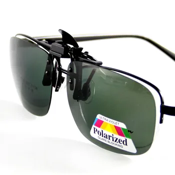 Poate Fi Flip-Up Clip pe ochelari de Soare Polarizati pentru Bărbați Ochelari de Soare Femei Galben de Noapte Viziune Ochelari UV Rui Hao Ochelari de Brand