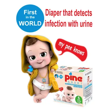 Pin smart smart scutec este primul scutec inteligentă din lume care poate detecta infecția urinară și poate fi folosit de oricine.