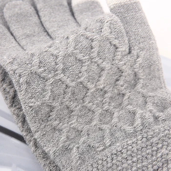 Iwarm Mănuși de Iarnă pentru bărbați Toamnă Touch Ecran Mănuși Ține de Cald knited Mănuși Transmise
