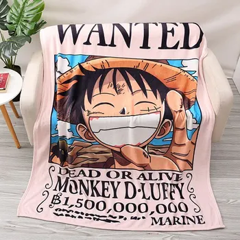 Pătură Foto Personalizate De Design Flanel Pătură De Lână Anime One Piece Tipărite Canapea Pat Cald Arunca Pătură Pătură Adult