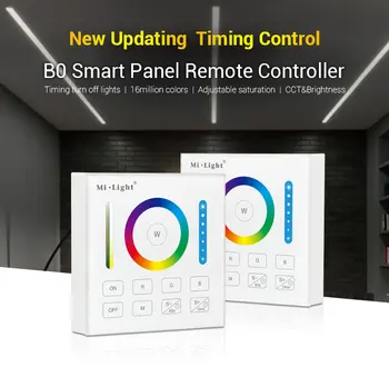 Miboxer Smart touch Panel Estompat de reglaj/CT/RGB/RGBW/RGB+CCT benzi cu led-uri Controler de lumină 2.4 G wireless de la distanță P1/P2/P3/T1/T2/T3