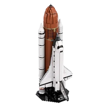 MOC Space Shuttle Launch Center (1:110 Scară) Model Blocuri Nava Spațial Figura Rachete Cărămizi de Construcție jucarii