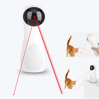 Revigorant Pisica De Companie Led Laser Jucarii Usb Reglabil Electric Taxa Laser Interactive Jucărie Pisica Inteligent Automat Teaser Pisoi
