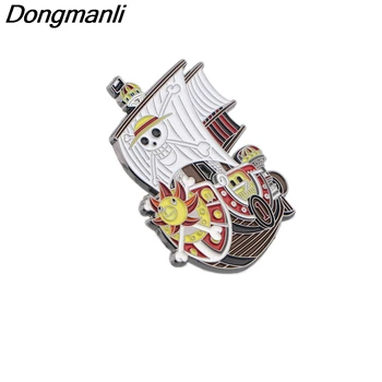 BG469 Dongmanli Anime Nava Desene animate Greu de Email Ace și Broșe Pin Rever Rucsac Saci Insigna Haine Decorare Cadouri