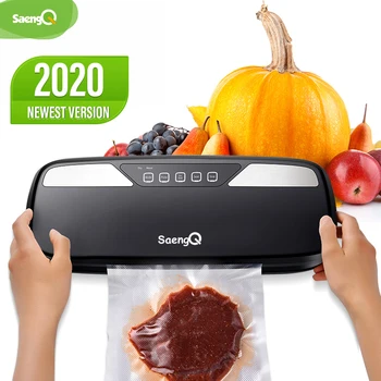 SaengQ mai Bune Electric în Vid Alimente Sealer Mașină de Ambalare Pentru Bucătărie Acasă Food Saver Saci Comerciale Vid Alimente de Etanșare