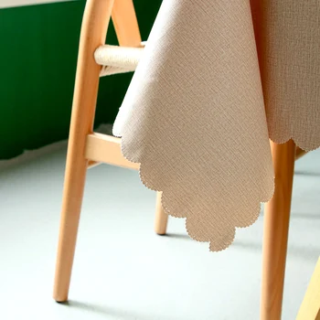 Fata de Masa din PVC masa de bucatarie Bej Decorativ rezistent la apa Ulei Dovada de Moda Moderne Masă Dreptunghiulară Acoperi Ceai de Masă